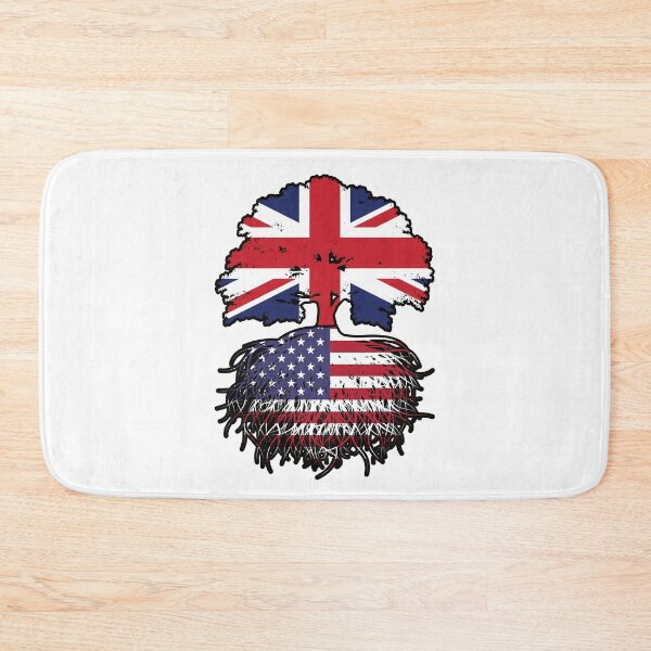 Item preview, USA American British UK Tree Roots Flag designed and sold by FlagX.