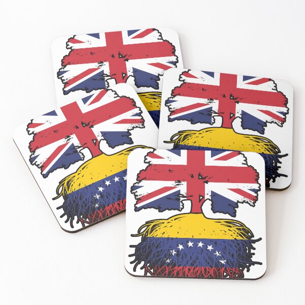 Item preview, Venezuela Venezuelan British UK Tree Roots Flag designed and sold by FlagX.