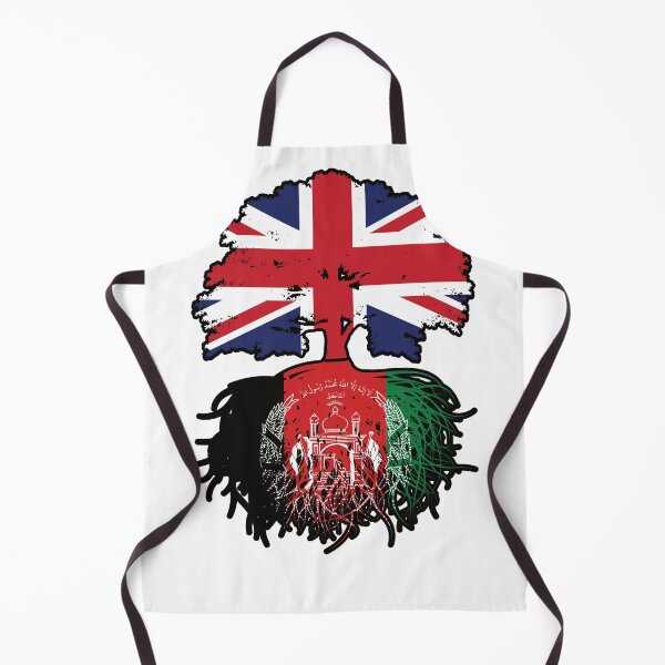 Item preview, Afghanistan Afghan British UK Tree Roots Flag designed and sold by FlagX.
