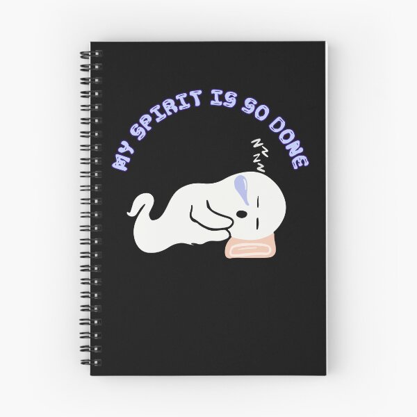 Item preview, Exhausted Ghost: Spiritually Done and Over It designed and sold by UN-FUR-GETTABLE.