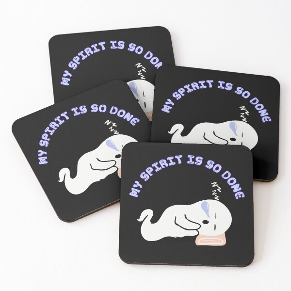 Item preview, Exhausted Ghost: Spiritually Done and Over It designed and sold by UN-FUR-GETTABLE.