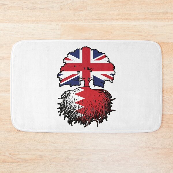 Item preview, Bahrain Bahraini British UK Tree Roots Flag designed and sold by FlagX.