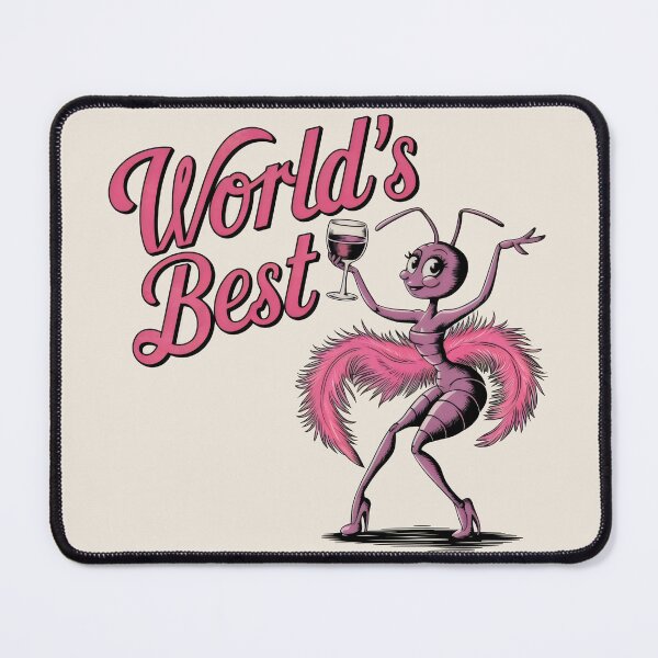 Item preview, flamboyant female ant "World's Best" designed and sold by Firas Aljazzar.