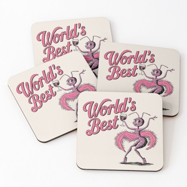 Item preview, flamboyant female ant "World's Best" designed and sold by Firas Aljazzar.