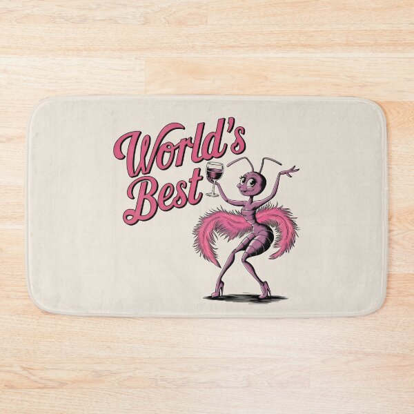 Item preview, flamboyant female ant "World's Best" designed and sold by Firas Aljazzar.