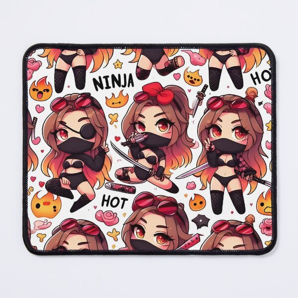 Item preview, Hot Chibi ninja pattern 31.0 designed and sold by StickyGuys.
