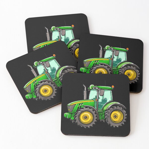 Item preview, Green Cartoon Tractor designed and sold by Giggl'n Gopher.