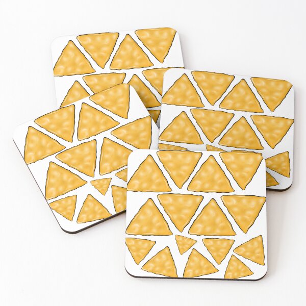 Item preview, tasty cheese nachos Chips different size   designed and sold by Green-z.