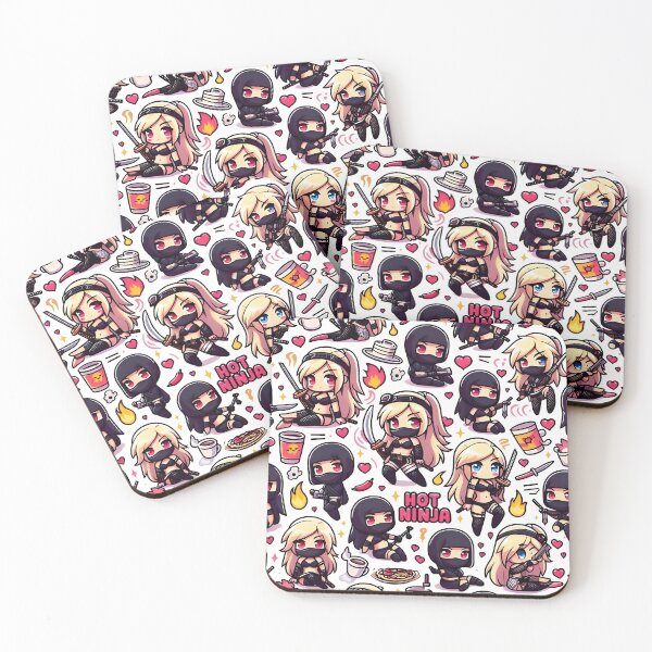 Item preview, Hot Chibi ninja pattern 32.0 designed and sold by StickyGuys.
