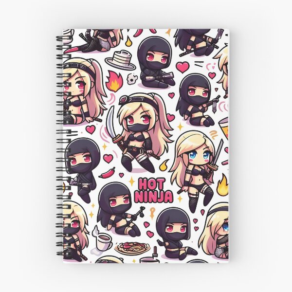 Item preview, Hot Chibi ninja pattern 32.0 designed and sold by StickyGuys.