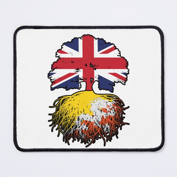 Item preview, Bhutan Bhutanese British UK Tree Roots Flag designed and sold by FlagX.