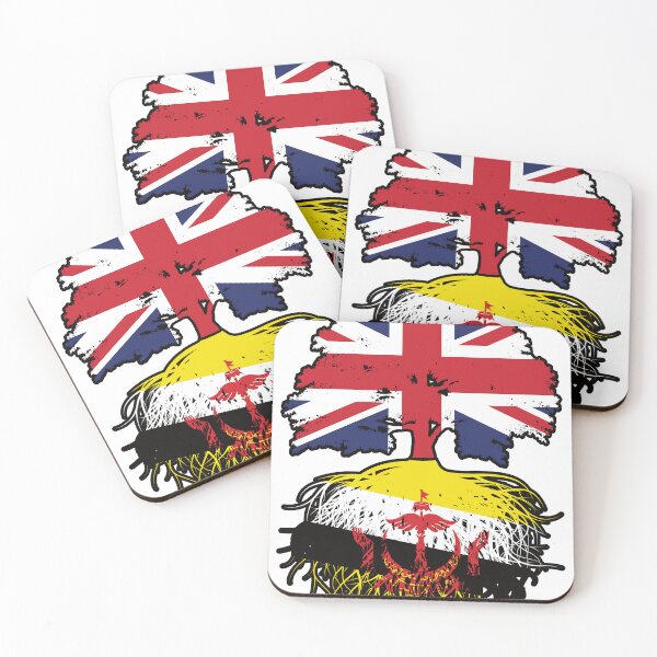 Item preview, Brunei Bruneian British UK Tree Roots Flag designed and sold by FlagX.