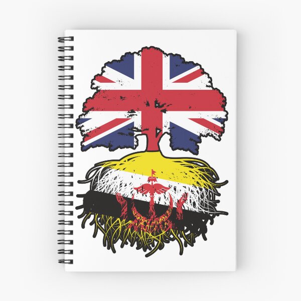 Item preview, Brunei Bruneian British UK Tree Roots Flag designed and sold by FlagX.