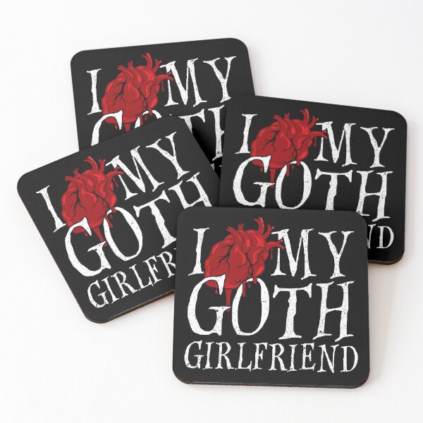 Item preview, I Love My Goth Girlfriend designed and sold by ninthstreet.