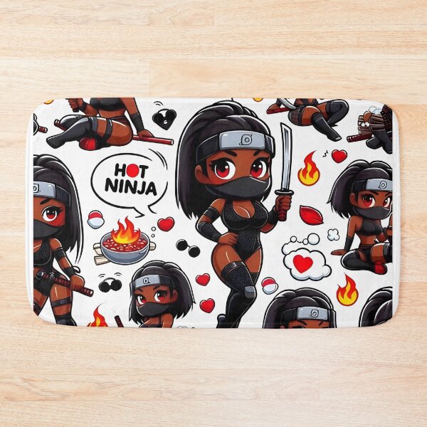 Item preview, Hot Chibi ninja pattern 33.0 designed and sold by StickyGuys.