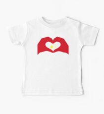We Heart China Patriot Flag Series Baby T-Shirt