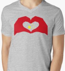 We Heart China Patriot Flag Series V-Neck T-Shirt