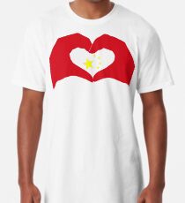 We Heart China Patriot Flag Series Long T-Shirt