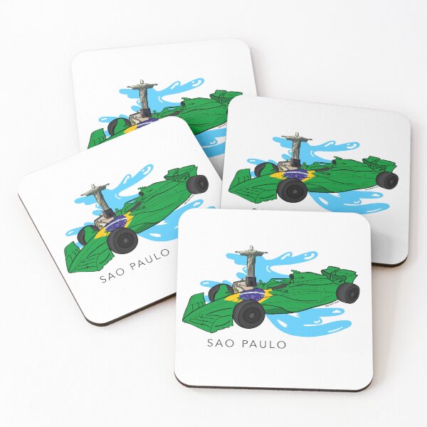 Item preview, F1 - BRAZIL (with writing) designed and sold by lineandlunar.
