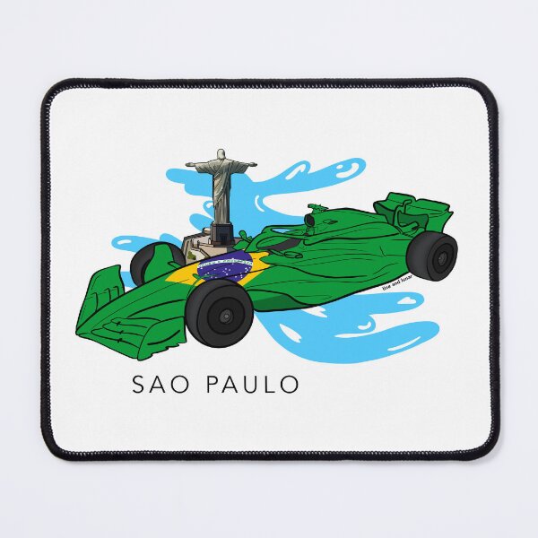 Item preview, F1 - BRAZIL (with writing) designed and sold by lineandlunar.