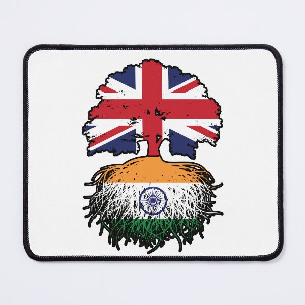 Item preview, India Indian British UK Tree Roots Flag designed and sold by FlagX.