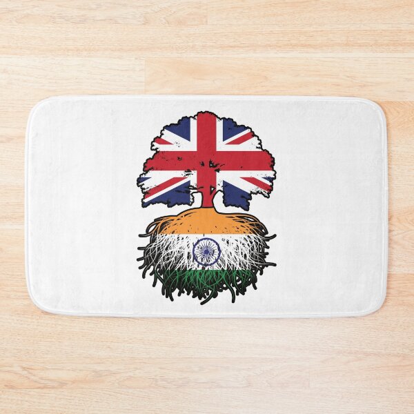 Item preview, India Indian British UK Tree Roots Flag designed and sold by FlagX.