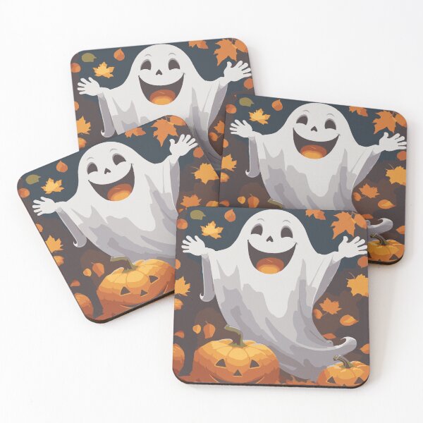 Item preview, Ghost enjoying Halloween party designed and sold by After De Moment.