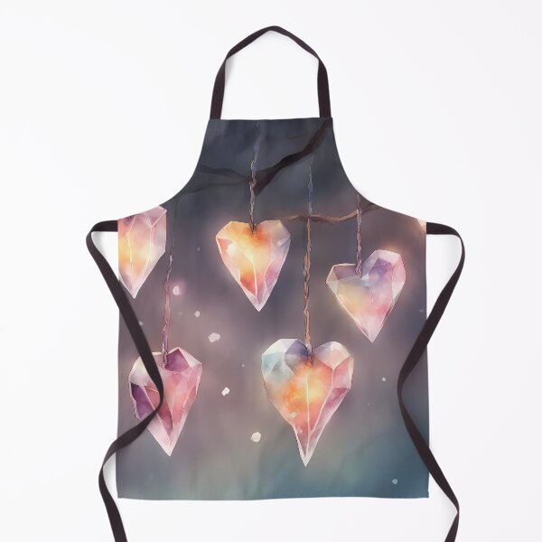 Item preview, Pink Glowing Crystal Hearts designed and sold by CalmnessbyChoice.