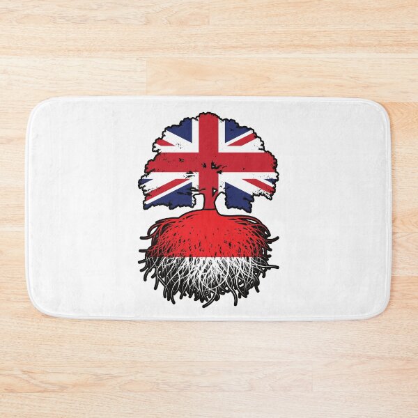 Item preview, Indonesia Indonesian British UK Tree Roots Flag designed and sold by FlagX.