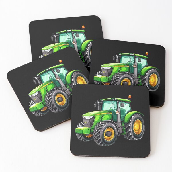 Item preview, Green Cartoon Tractor designed and sold by Giggl'n Gopher.