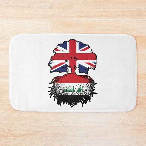 Item preview, Iraq Iraqi British UK Tree Roots Flag designed and sold by FlagX.