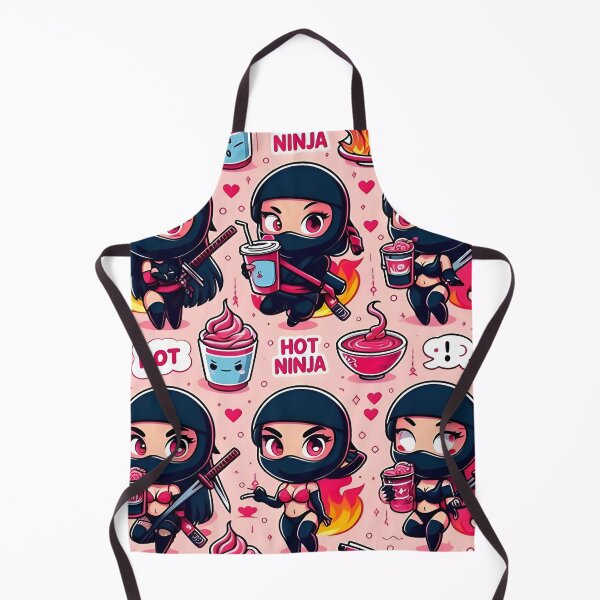 Item preview, Hot-cute Chibi ninja pattern 35.0 designed and sold by StickyGuys.