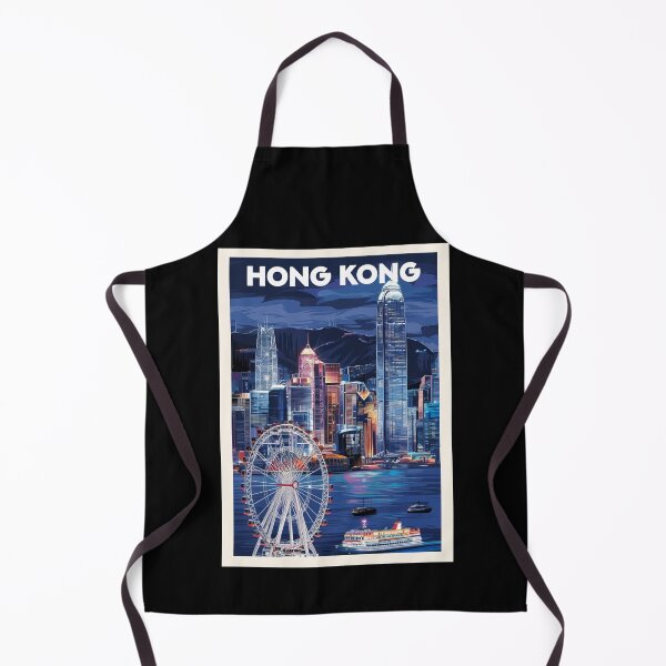 Item preview, Hong Kong, Travel Art designed and sold by PinkandP.