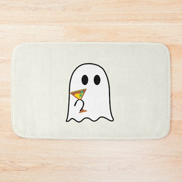 Item preview, Ghost Drinking Martini Halloween Boo-Tini Spooky Season designed and sold by SunfullyYours.