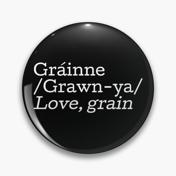 Item preview, Gráinne - Irish Girl's Name designed and sold by Seorai.