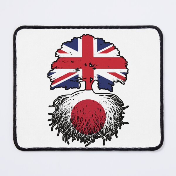 Item preview, Japan Japanese British UK Tree Roots Flag designed and sold by FlagX.