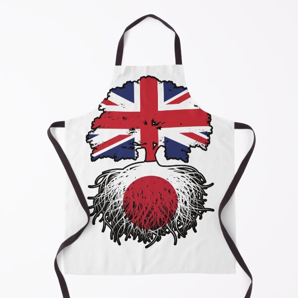 Item preview, Japan Japanese British UK Tree Roots Flag designed and sold by FlagX.