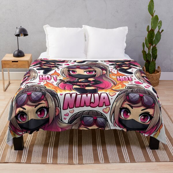 Item preview, Hot-cute Chibi ninja pattern 36.0 designed and sold by StickyGuys.