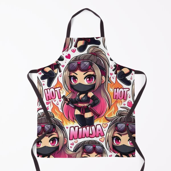 Item preview, Hot-cute Chibi ninja pattern 36.0 designed and sold by StickyGuys.
