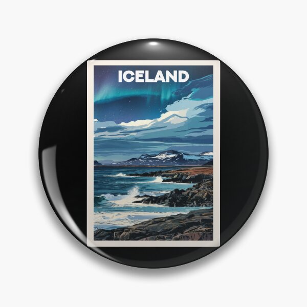 Item preview, Iceland, Travel Art designed and sold by PinkandP.