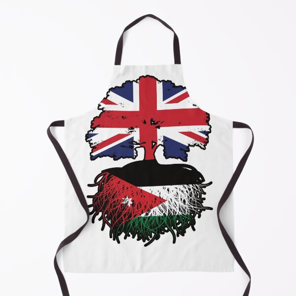 Item preview, Jordan Jordanian British UK Tree Roots Flag designed and sold by FlagX.