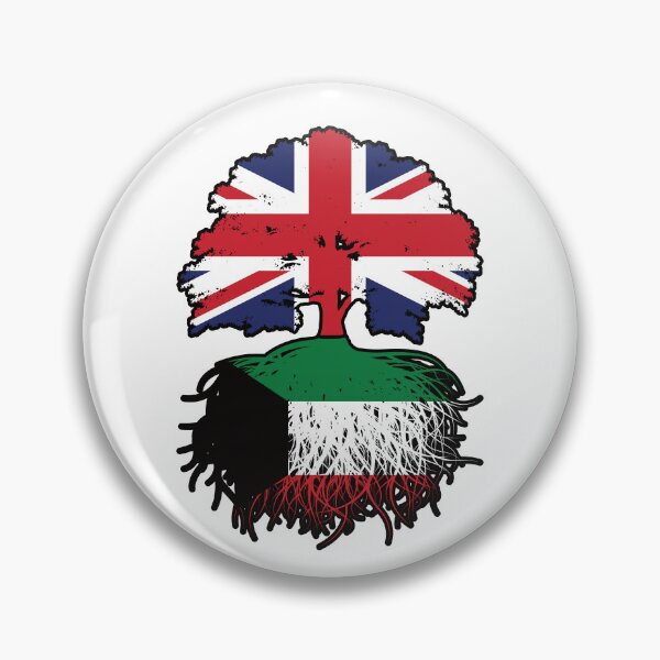 Item preview, Kuwait Kuwaiti British UK Tree Roots Flag designed and sold by FlagX.