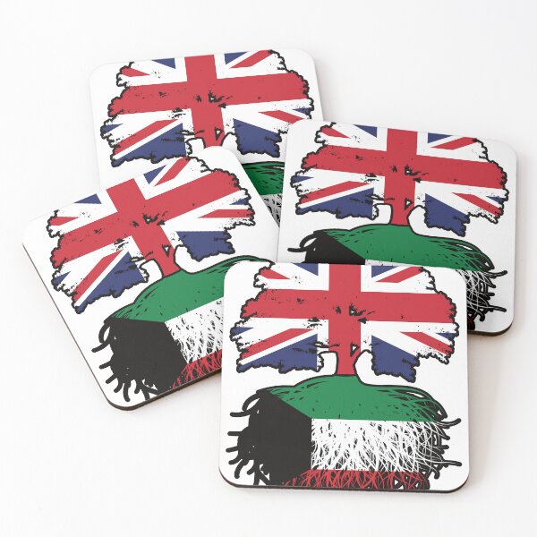 Item preview, Kuwait Kuwaiti British UK Tree Roots Flag designed and sold by FlagX.