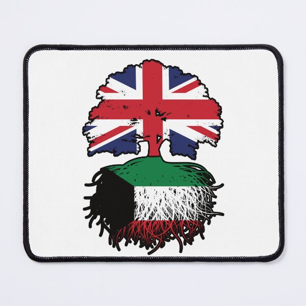 Item preview, Kuwait Kuwaiti British UK Tree Roots Flag designed and sold by FlagX.