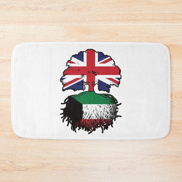 Item preview, Kuwait Kuwaiti British UK Tree Roots Flag designed and sold by FlagX.