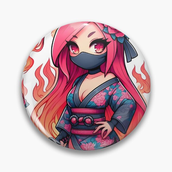 Item preview, Hot-cute Chibi ninja pattern 37.0 designed and sold by StickyGuys.