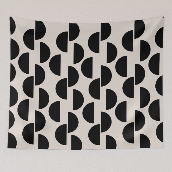 Item preview, Mid Century Half Moon Glam #1 #abstract #geo #art  designed and sold by Anita's & Bella's Art.