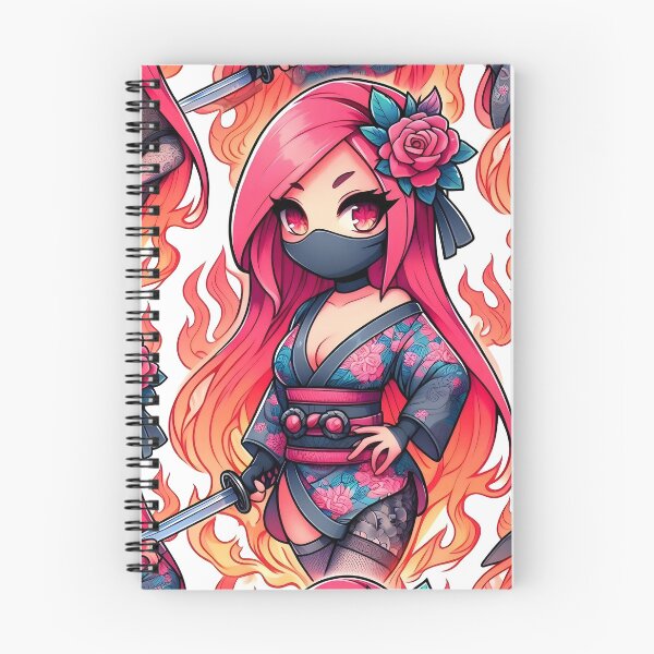 Item preview, Hot-cute Chibi ninja pattern 37.0 designed and sold by StickyGuys.
