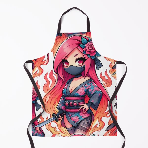 Item preview, Hot-cute Chibi ninja pattern 37.0 designed and sold by StickyGuys.