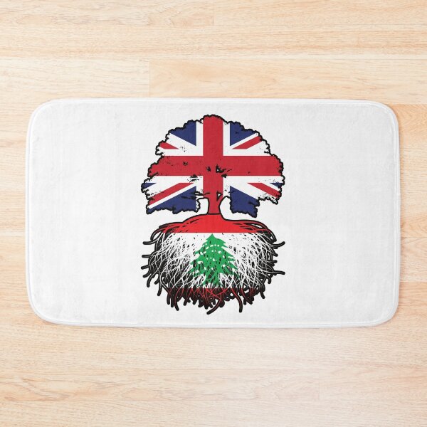 Item preview, Lebanon Lebanese British UK Tree Roots Flag designed and sold by FlagX.